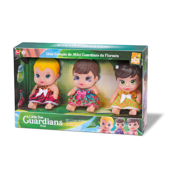 Boneca Mini Guardians 3 Irmãs